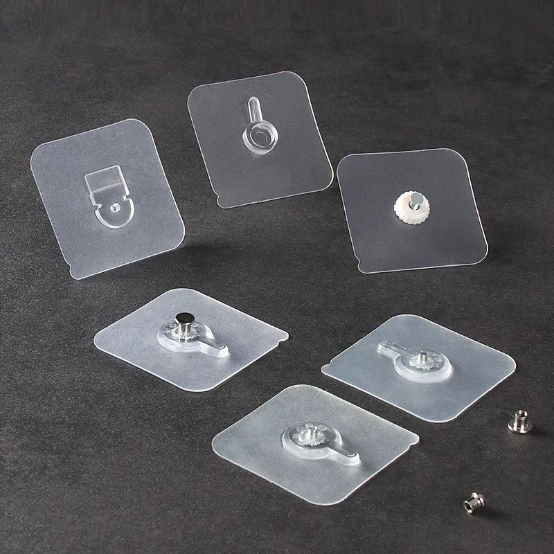 Настенное крепление для кухни ванной прозрачный водонепроницаемый клейкий