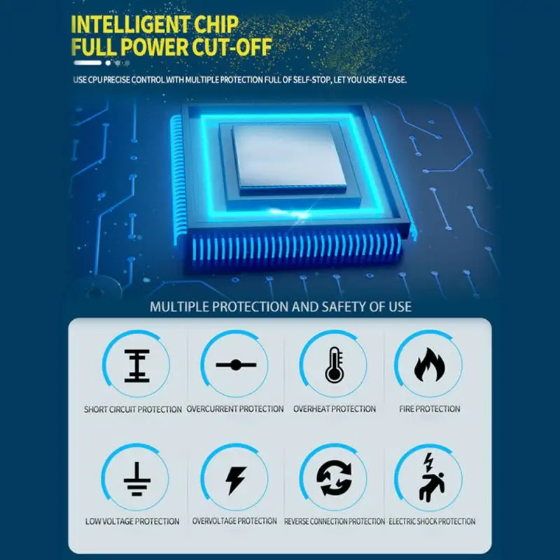 Полностью автоматическое автомобильное зарядное устройство для аккумуляторов 12