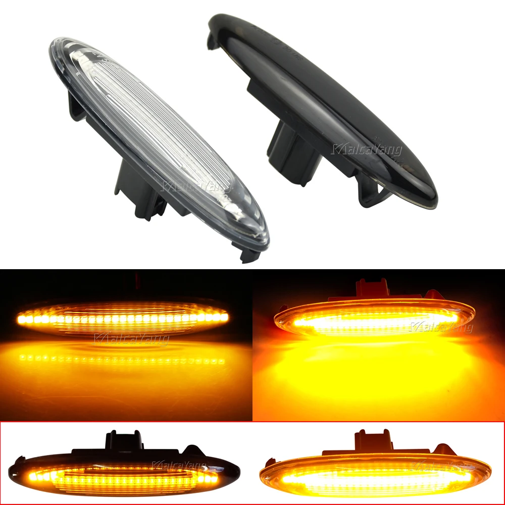 

Светодиодный динамический боковой указатель поворота для Toyota Highlander Mark X Camry ACV40 Kluger GSU 4 Soarer S18 Crown Royal Saloon