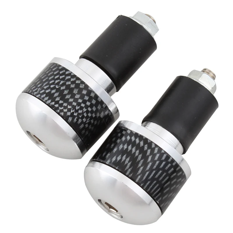 Мотоциклетная углеродная рукоятка 7/8 &quot торцевая вилка с рукояткой