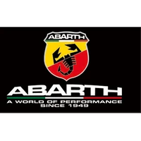 election 90x150cm car flag fiat abarth banner 3x5ft polyester scorpion
