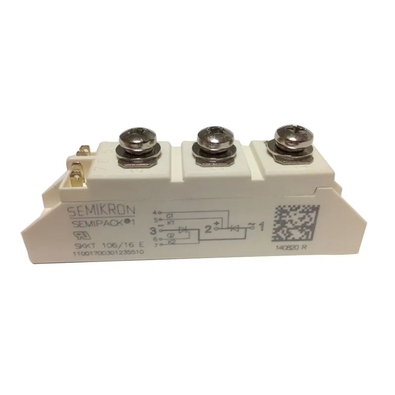 Тиристорный модуль SCR SKKT 106/16E 106A| |