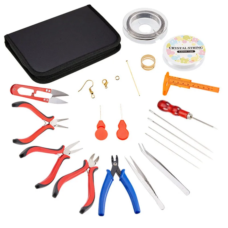 

Jewelry Making Tool Set Earrings Earrings Diy Material Package Handmade Pliers Jewelry Kits DIY Jewelry Tools Accessories VL