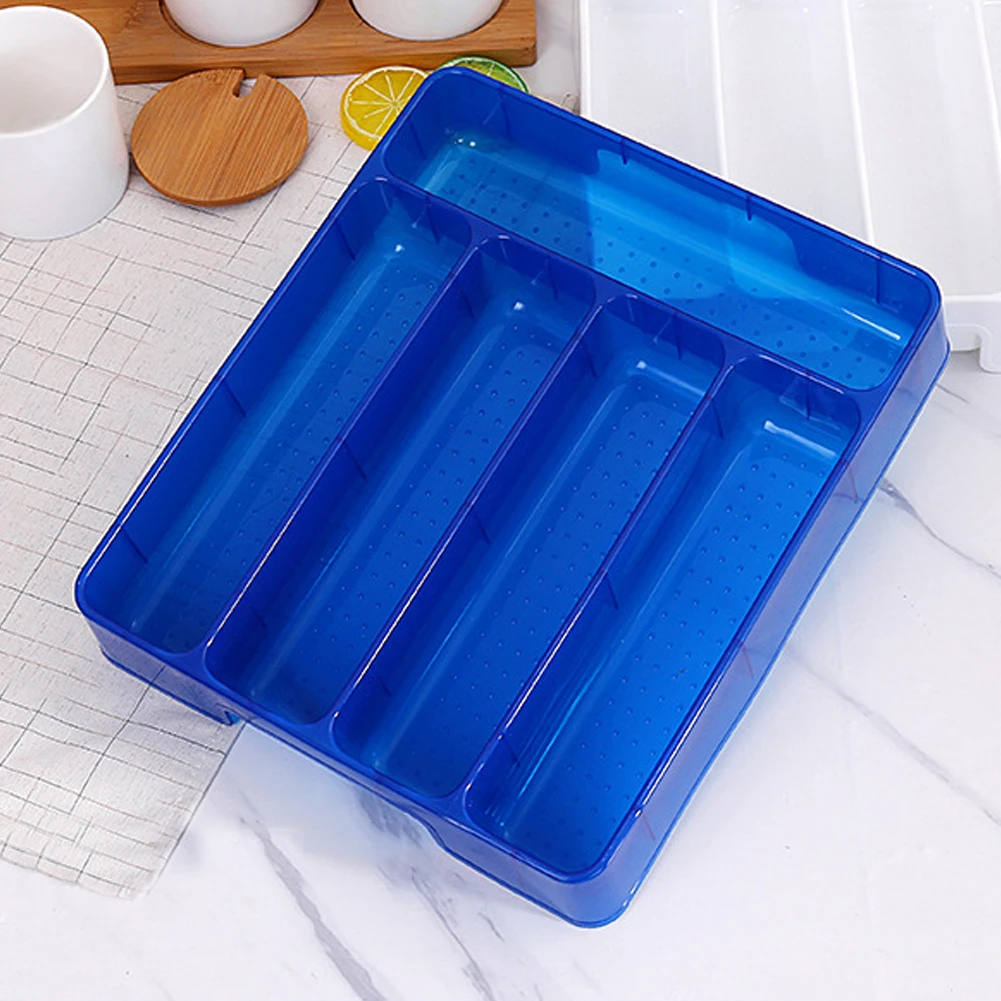 1 шт. кухонная Подставка под столовые приборов выдвижной ящик Ложка Столовые