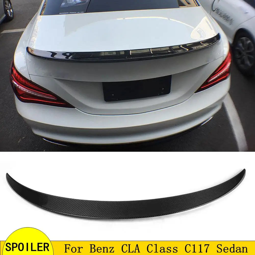 Углеродное волокно/frp задний спойлер багажника для Mercedes Benz CLA Class CLA180 CLA200 CLA250 CLA45 AMG