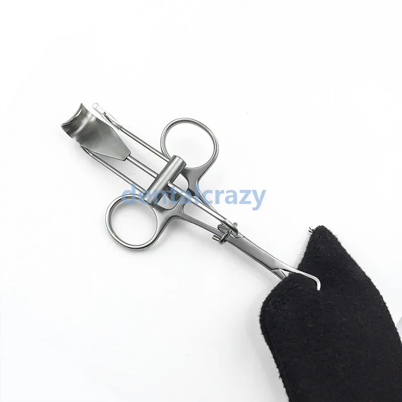 1 set stainless steel Eye bag self-hook cosmetic eyelid retractor double surgery tool nose eye instrument | Красота и здоровье