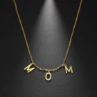 Cazador персонализированные Заказные оригинальные ожерелья с буквой из нержавеющей стали несколько ожерелье с буквами для женщин юбилейные ювелирные изделия