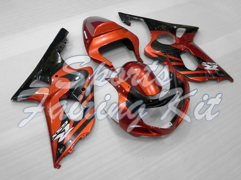 Набор для всего тела GSX R 600 750 1000 2000 2003 K1 2 оранжево золотистый черный GSXR 01 00 кузов