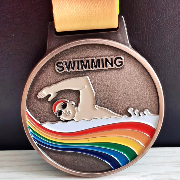 Новая цветная металлическая медаль подходящие медали значки сувениры