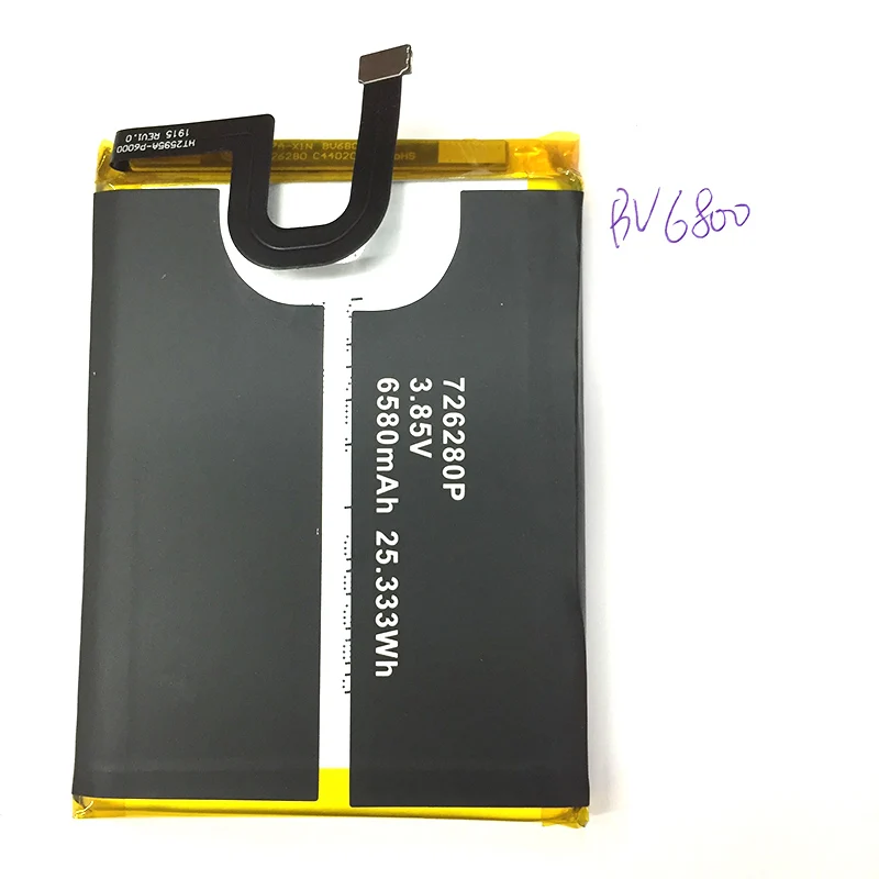 Bater&iacute;a 100% Original 6580mAh BV 6800 para Blackview BV6800 Pro IP68, resistente al agua, MT6750T, alta calidad-3