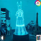 Аниме светодиодный ночсветильник Beastars Haru фигурка для спальни Декор светильник на батарейках подарок на день рождения манга лампа Beastars