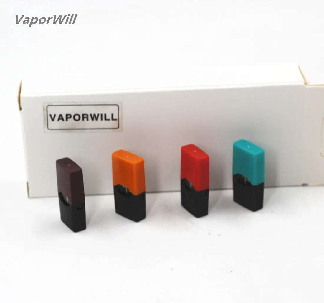 Сменные картриджи для вейпа емкость 0 7 мл 4 шт. совместимые с JUUL Pod System Device Pen Starter Kit
