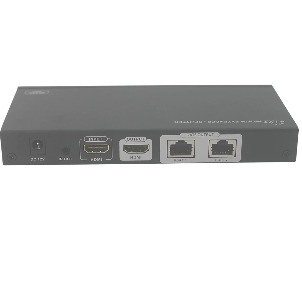 HDMI 2 0 удлинитель сплиттер 1X2 UTP 4K 60Hz по cat5e/6 кабель до 40 м разделитель | Электроника