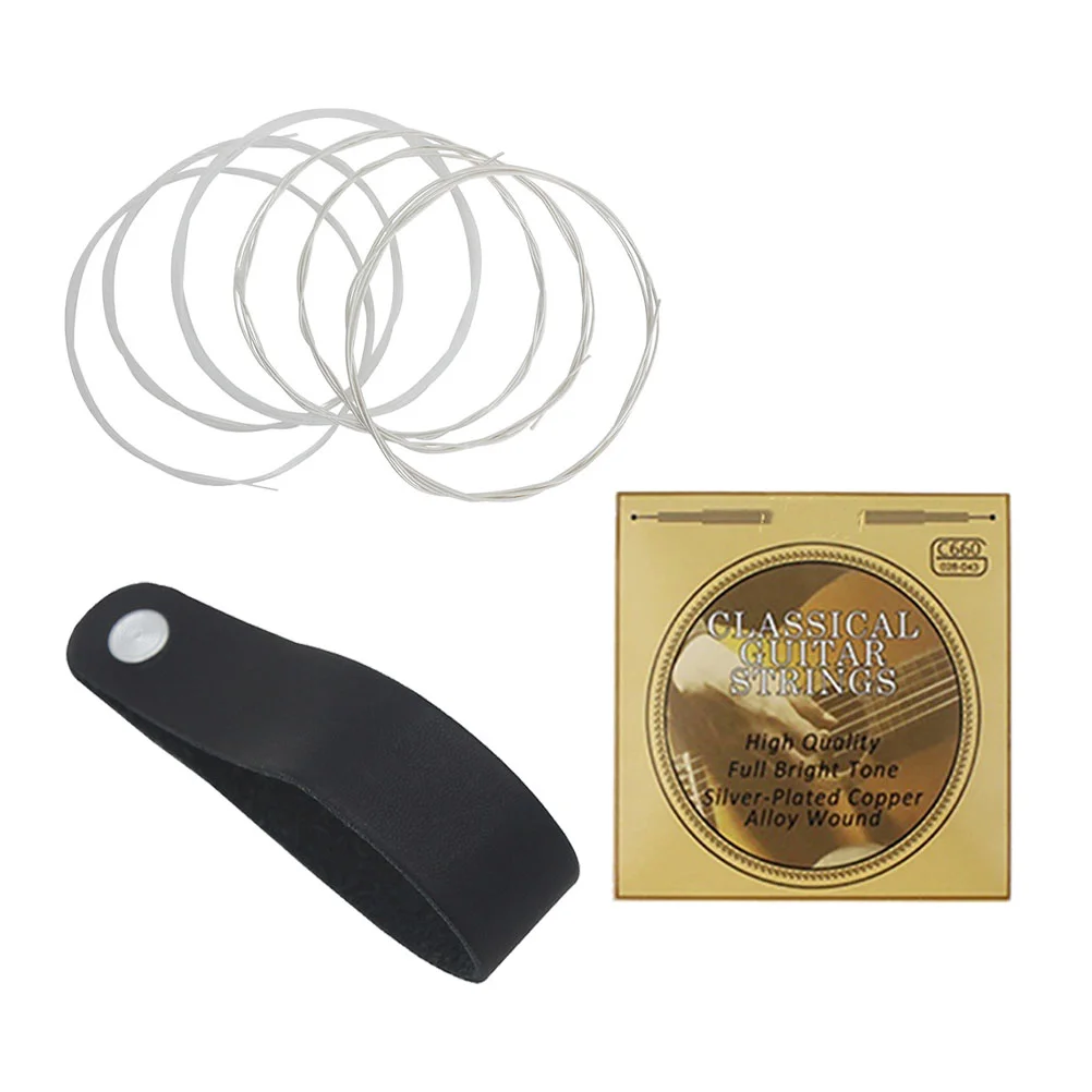 

1 Набор прочных струн для гитары, аксессуары для гитары (разные цвета)