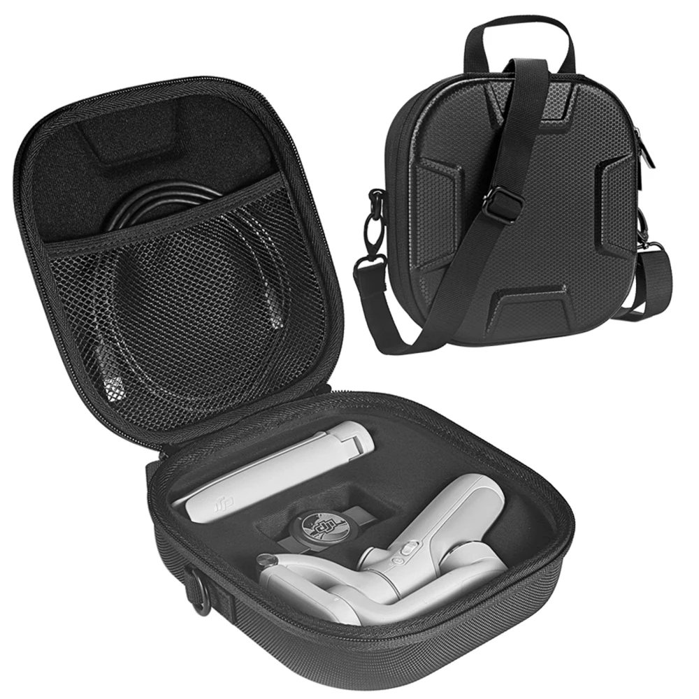 portable eva carrying case shockproof storage bag protective bag for osmo mobile 5 handheld gimbal phone parts free global shipping
