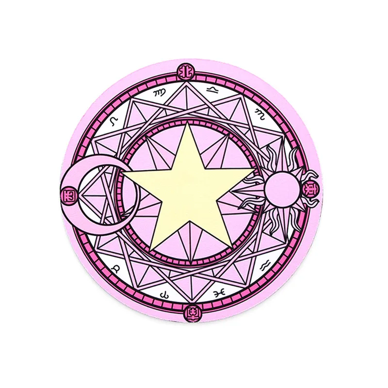 Круглый Аниме Коврик для мыши серия планеты коврик