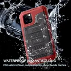 Металлический алюминиевый герметичный водонепроницаемый чехол для дайвинга для iPhone 11, 12 Pro, XS Max, XR, 8, 7, 6Plus, SE 2020, сверхпрочный противоударный чехол
