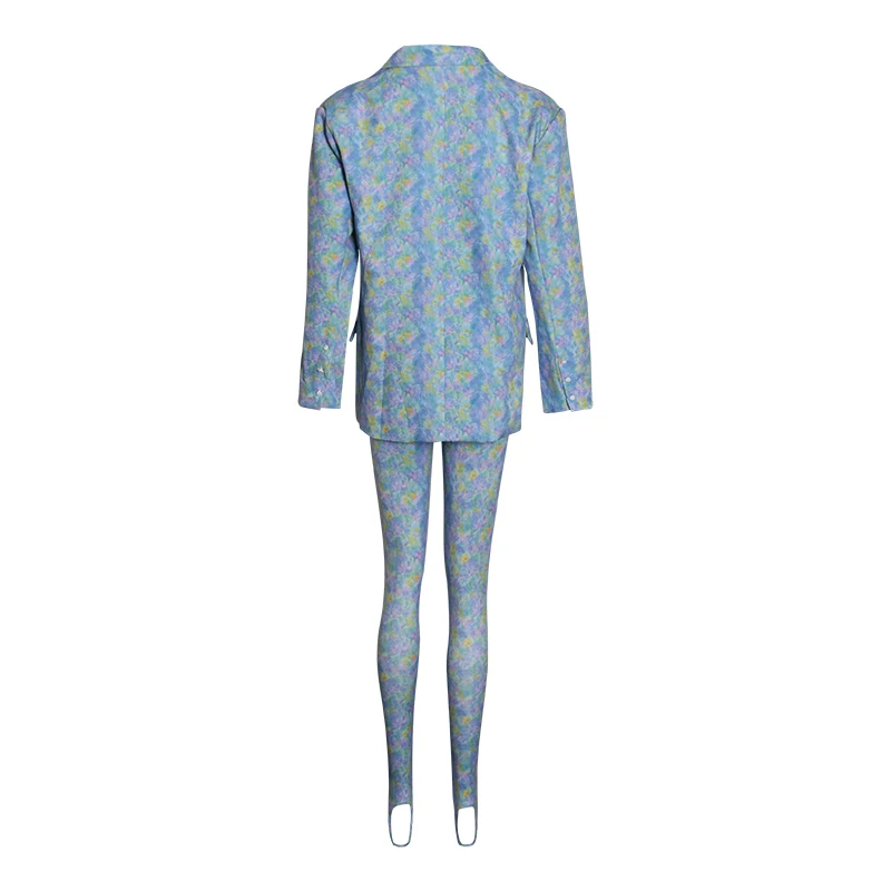 TWOTWINSTYLE Элегантный женский костюм с принтом комбинезон для новорожденных