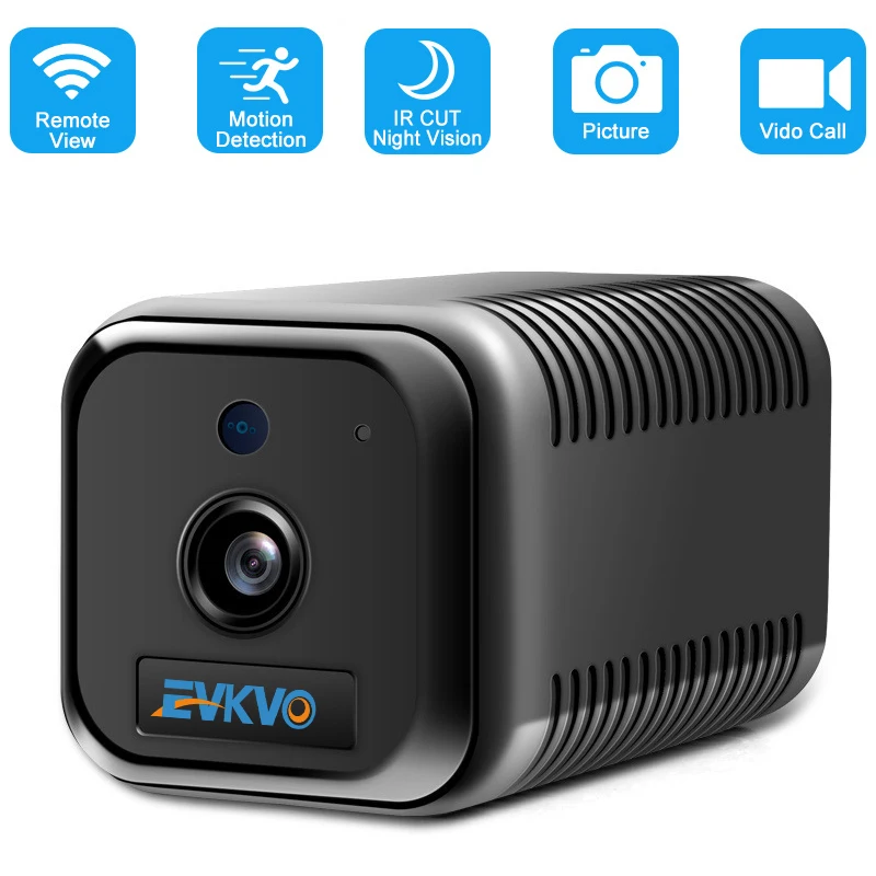 

WI-FI 1080P HD видеонаблюдения Батарея IP Камера сети Ночное видение монитор умный дом мобильный телефон пульт дистанционного управления Мини Бес...