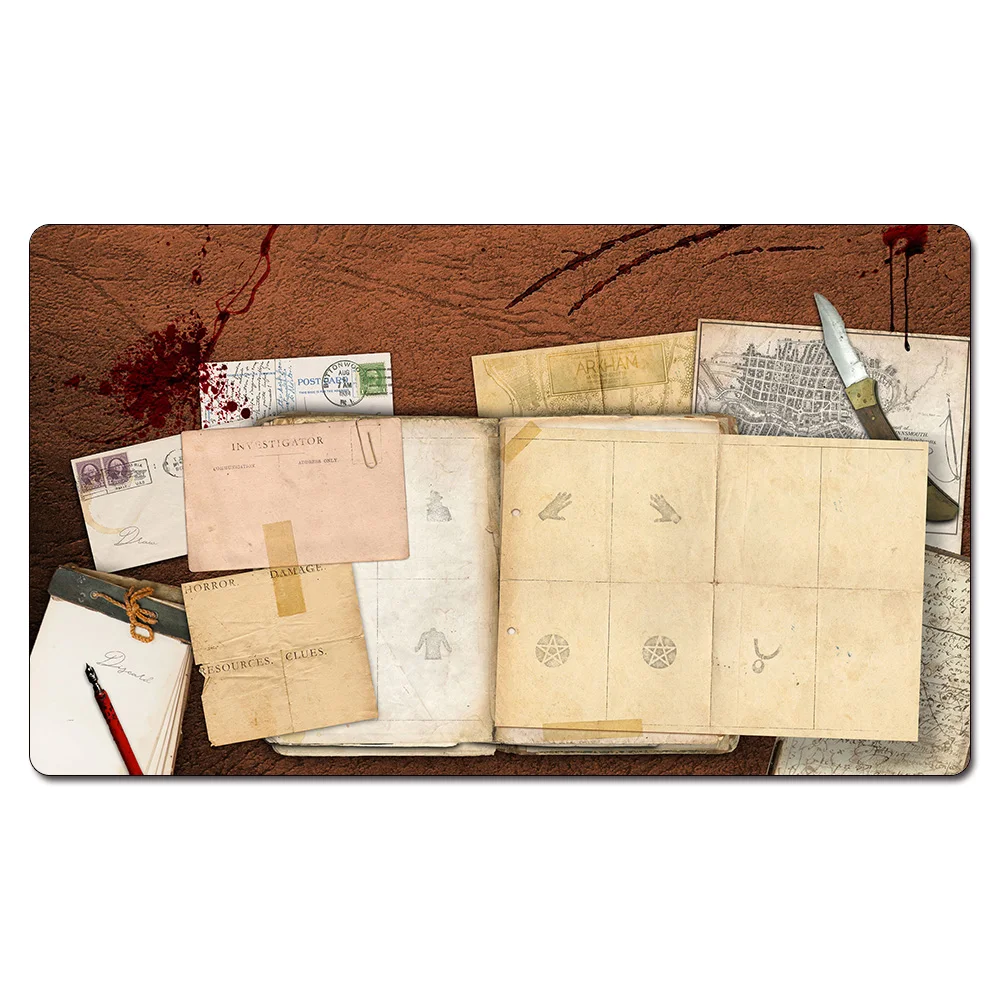 (Аркхем ужас) развивающий коврик для настольных игр настольный карт игры большой