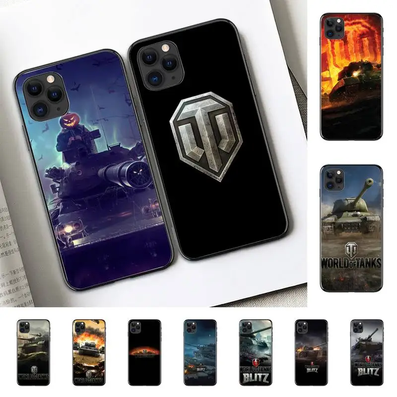 

World Of Tank Phone Case for iphone 13 8 7 6 6S Plus X 5S SE 2020 XR 11 12 mini pro XS MAX