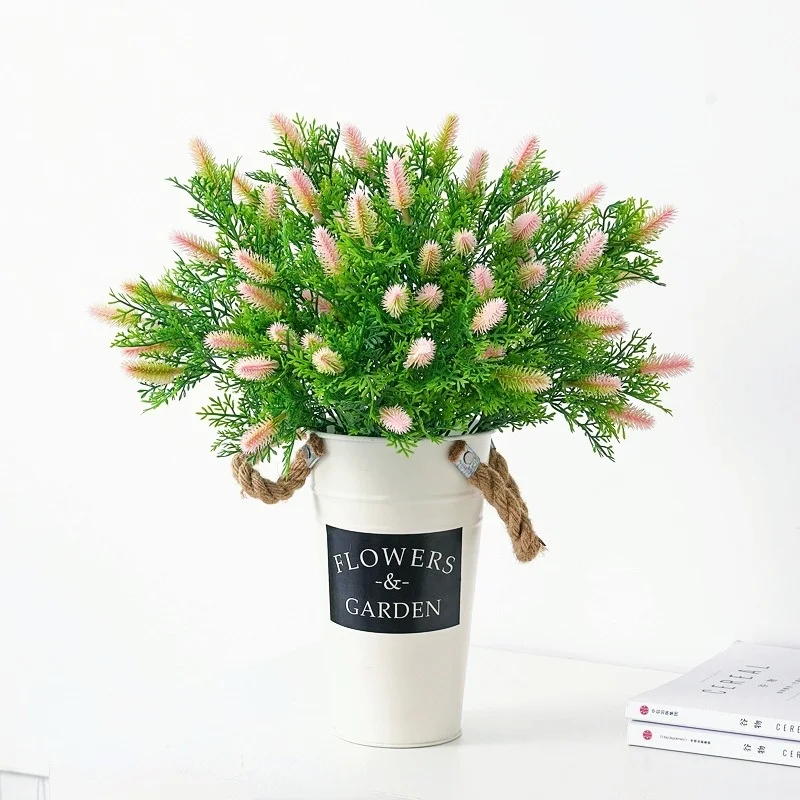 

Artificial 5 Forks Bouquet Americas Pine,35cm, Valentine's Day Bouquet, Home Decorate Flower Arrangement, Wedding Scene Layout