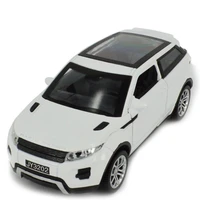 hot scale 132 city suv land range evoque rover pull back vehicle metal model with light and sound diecast car toys for gifts