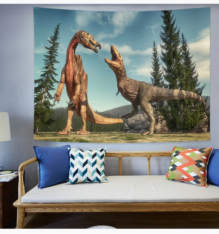 

Dinosaur Wall Hanging Tapestry Home Decorative Tapestry Beach Towel Yoga Mat Blanket Wall Tapestry
