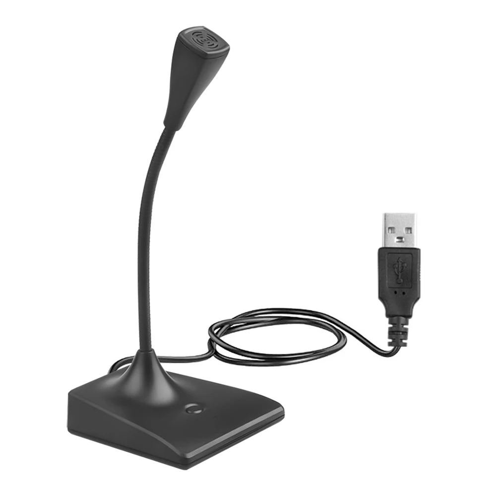 

Adjustable mini recording speech USB laptop microphone with stand suitable for desktop computer high quality