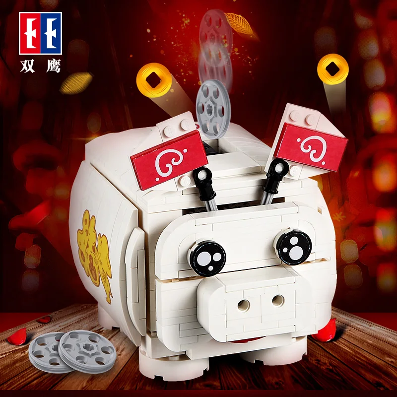 Свиньи совместимые с животными wedo2.0 наборы моделей для экономии горшков