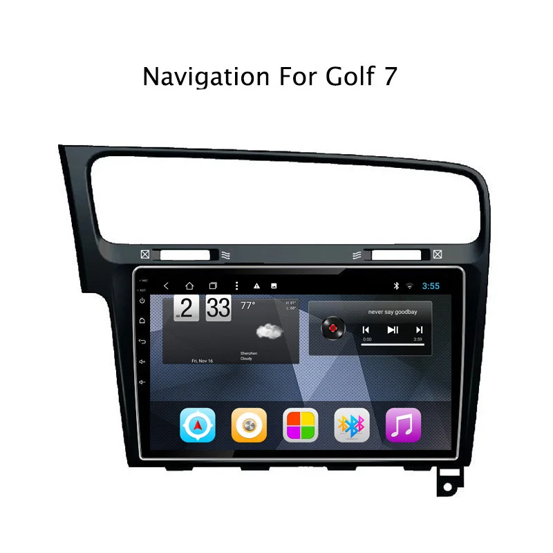 Восьмиядерный Android 8 1 Автомобильная dvd навигационная система для VW Golf 7 2014 2018 Радио