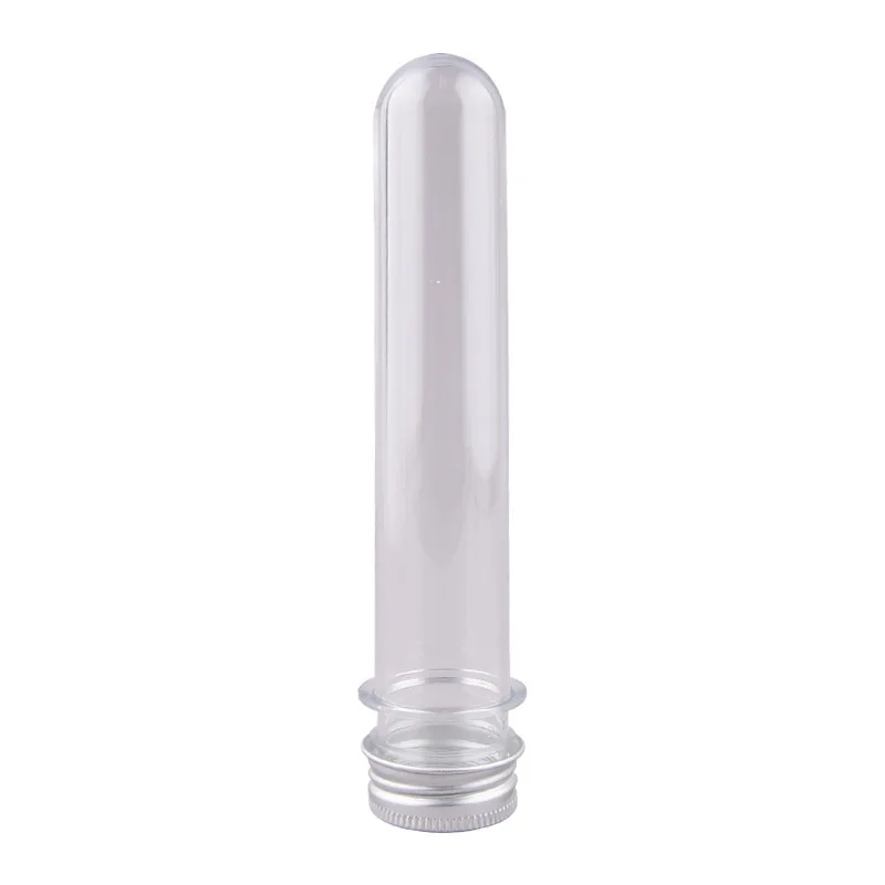 

40ml transparent mask bath salt test plastic tube empty clear pet cosmetic tube kitchen storage container 1 PCs