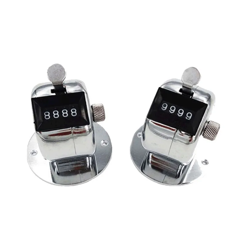 Счетчики с 4 цифрами ручной металлический счетчик декомпрессии мини 0 9999