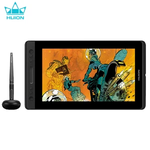 Графический планшет HUION KAMVAS Pro 12, цифровой планшет для рисования с безбатарейным стилусом, антибликовым стеклом, с функцией наклона, с сенсорной панелью