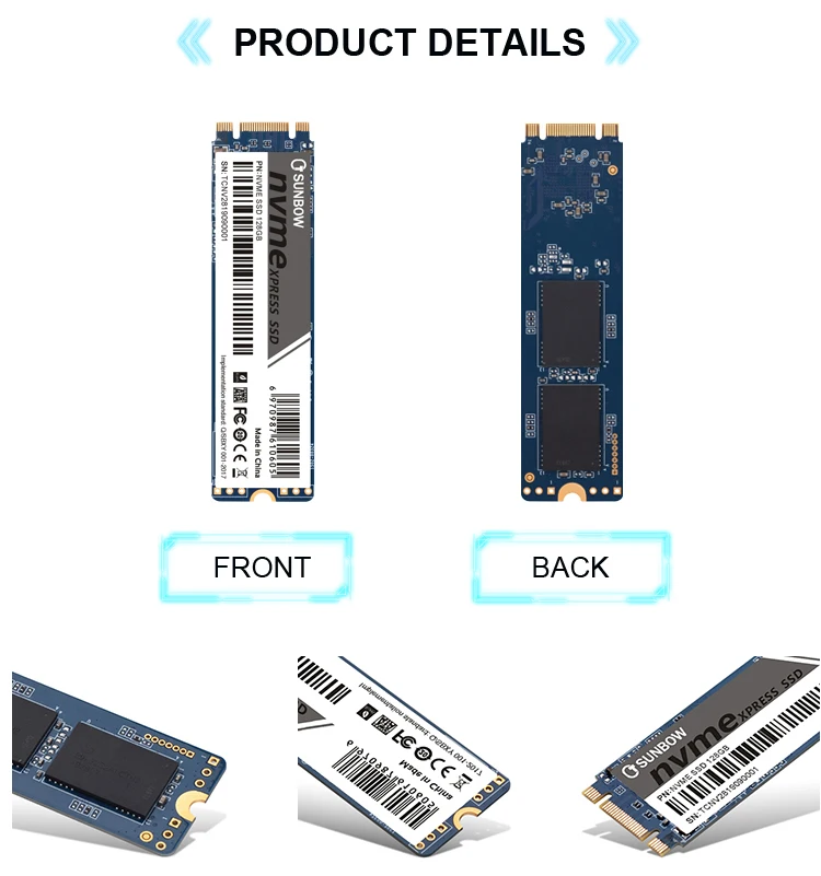 Лидер продаж TCSunbow M.2 NVME диск PCIe SSD 128 256 512 1 ТБ внутренний жесткий диск SSD для ПК с лучшим качеством