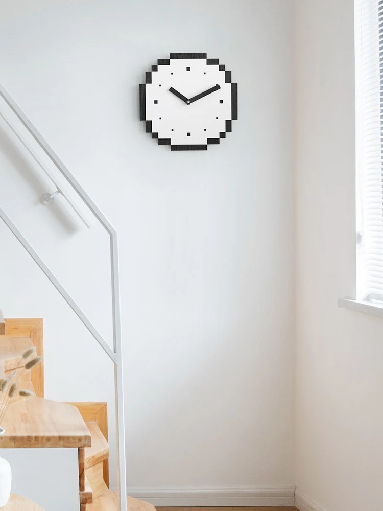 

Silent Movement Wall Clock Living Room Simple Creative Digital Wall Clock Modern Design Kitchen Horlogeroom Decoration BW50WC