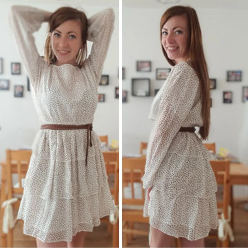 X 2019 Летний Новый стиль модный дизайн женское милое Повседневное платье с круглым