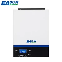 easun power bluetooth 220v 48v 50hz 500vdc 80a 5000w pure sine wave solar inverter