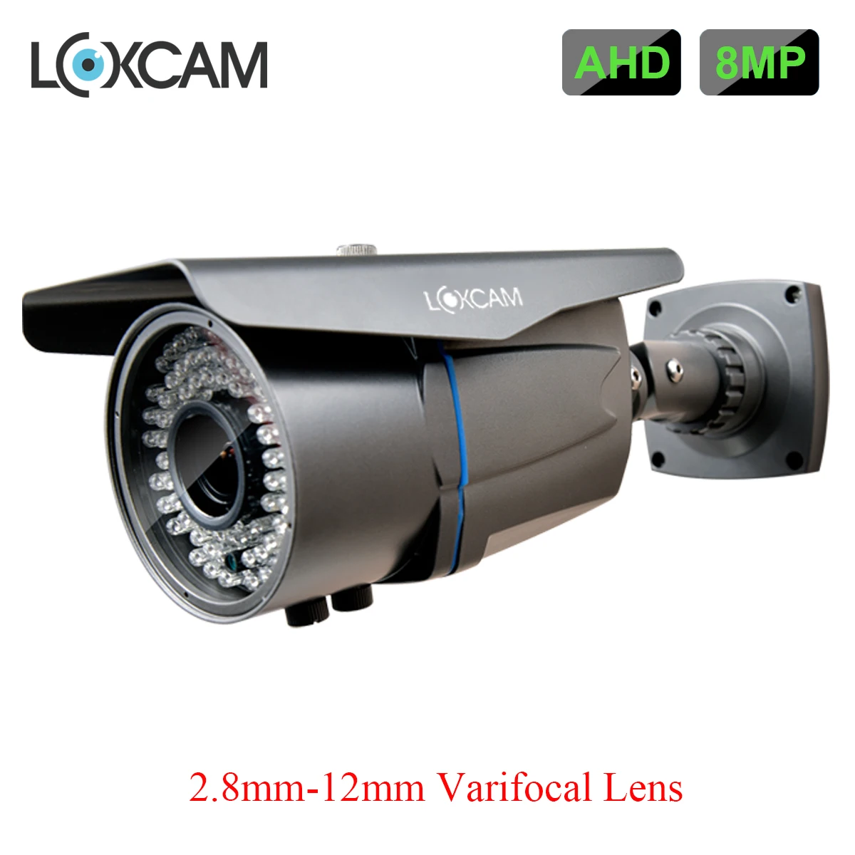 Камера видеонаблюдения LOXCAM HD водонепроницаемая камера ночного видения 8 Мп с