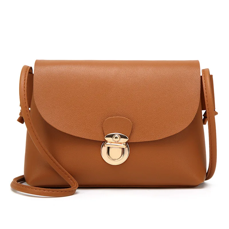 Новинка 2020 популярная женская повседневная сумка на плечо из искусственной кожи