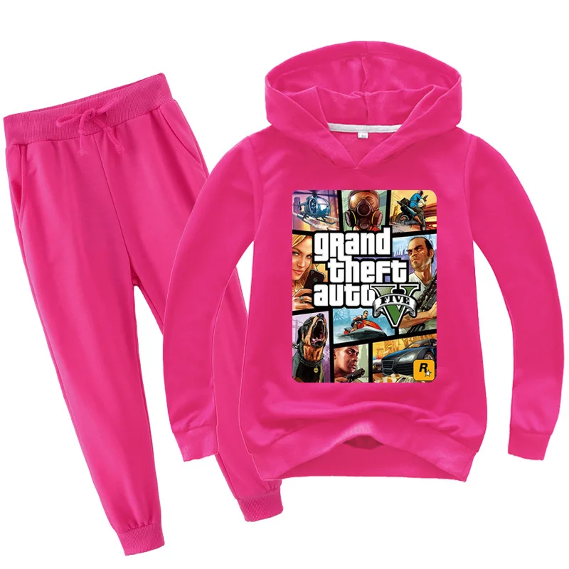 Розничная продажа Одежда с надписью комплекты Grand Theft Auto спортивные костюмы
