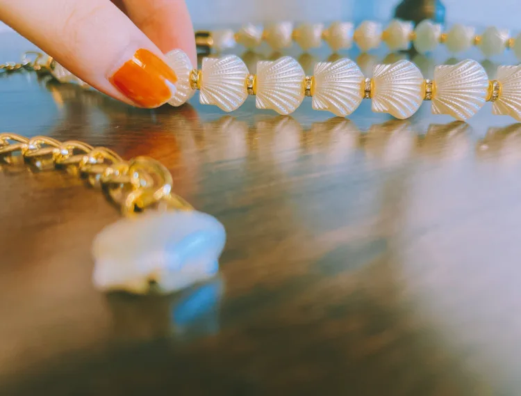 [Специальный] дизайнер. Простой эластичный пояс. Ремень с жемчужной пряжкой. Нет