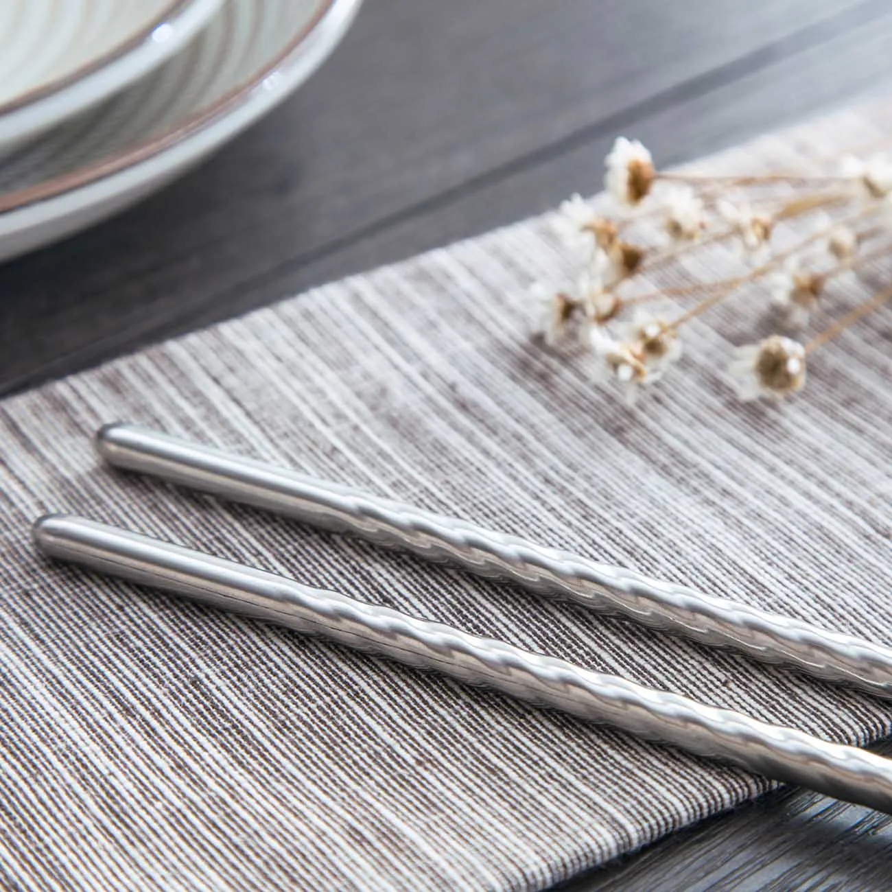 Горячая 1 пара нержавеющая сталь горячий горшок длинные палочки для жарки еды