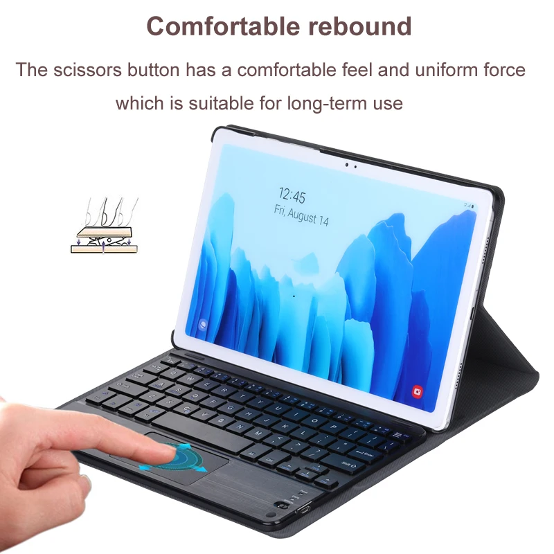 for huawei matepad pro 5g 10 8 keyboard case for huawei honor pad v6 10 4 touchpad bluetooth keyboard case cover free global shipping