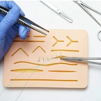 1pc suture skin model training kit pocket size various wound sutures pad practice kit for sewing machine accessories
