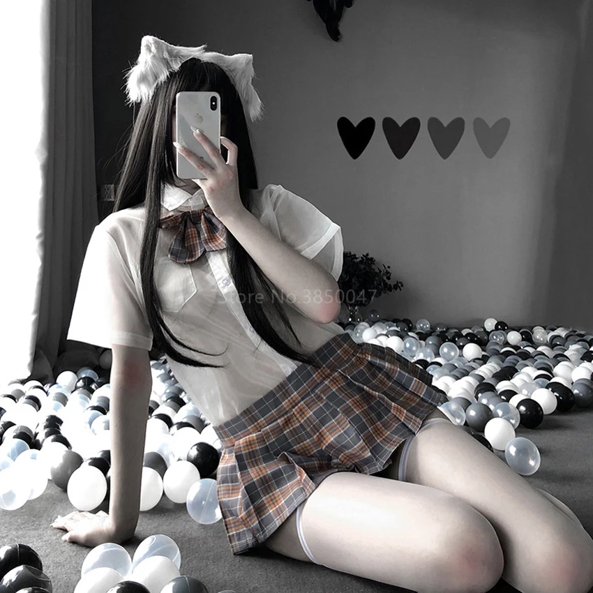 Женский сексуальный костюм для косплея из аниме японская школьная форма одежда