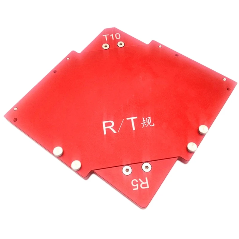 

2021 New Router Table Corner Trimmer Jig Radius Chamfer Profile Template Trimming Machine