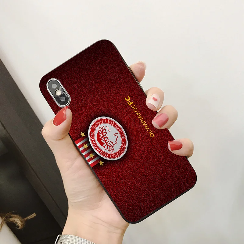 Чехол для телефона Guerrero iphone DIY Olympiakos FC чехол черный мягкий TPU iPhone 11Pro X XR XS MAX 7 8 7plus 6 6S