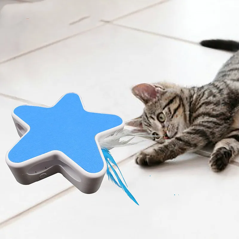 Новая игрушка для кошек электрическая Вертушка автоматические товары домашних