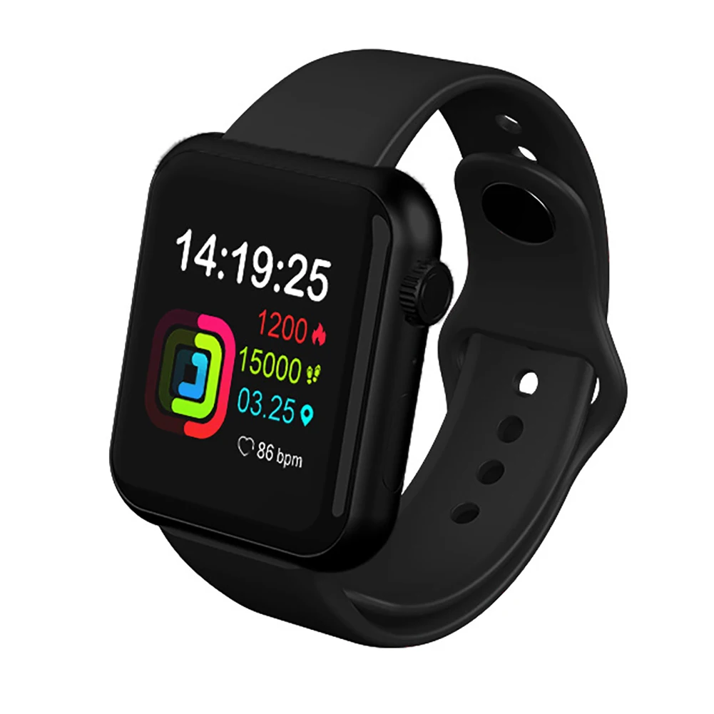 

Smart Bracelet Watch Heart Rate Blood Pressure Sleep Monitor Fitness Tracker IP65 Waterproof Sports Wristband Message Reminder